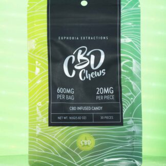 600 mg CBD Chews (Gummy) (30 Pieces) by: Euphoria Extractions